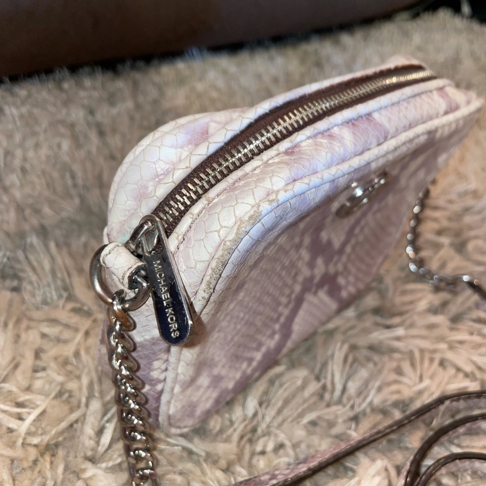 Michael Kors Python Snake Crossbody Small Purse - image 3